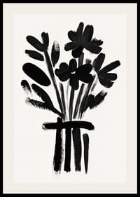 Pennellate drammatiche creano una raffinata magia floreale-2