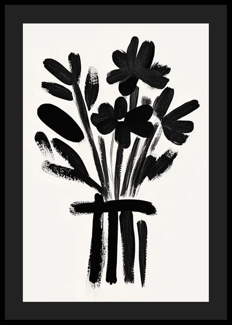 Dramatic brushstrokes create refined floral magic-12