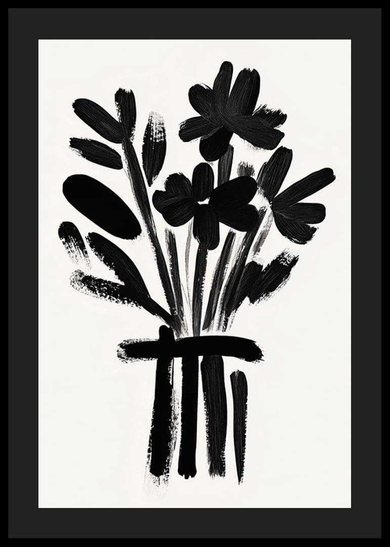 Pennellate drammatiche creano una raffinata magia floreale-12