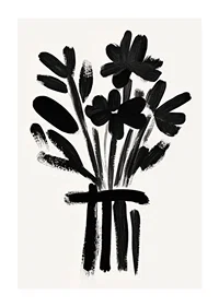 Dramatic brushstrokes create refined floral magic-1