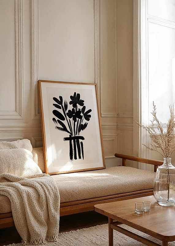 Dramatic brushstrokes create refined floral magic-12