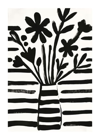 Affiche Monochrome Blooms