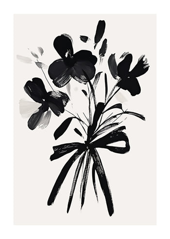 Affiche Black Petals