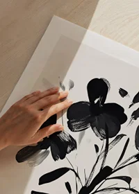 En stilren blombukett i svartvitt fångar evig elegans-9