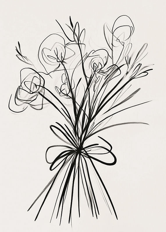 Une composition florale élégante attire immédiatement le regard-12