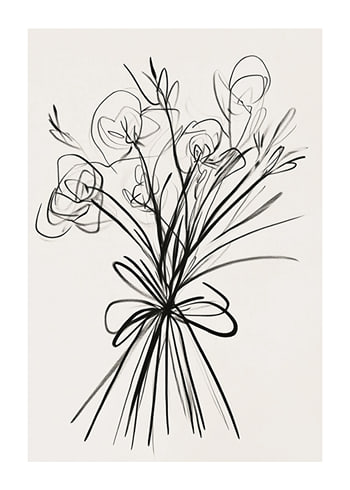 Poster Elegance In Ink