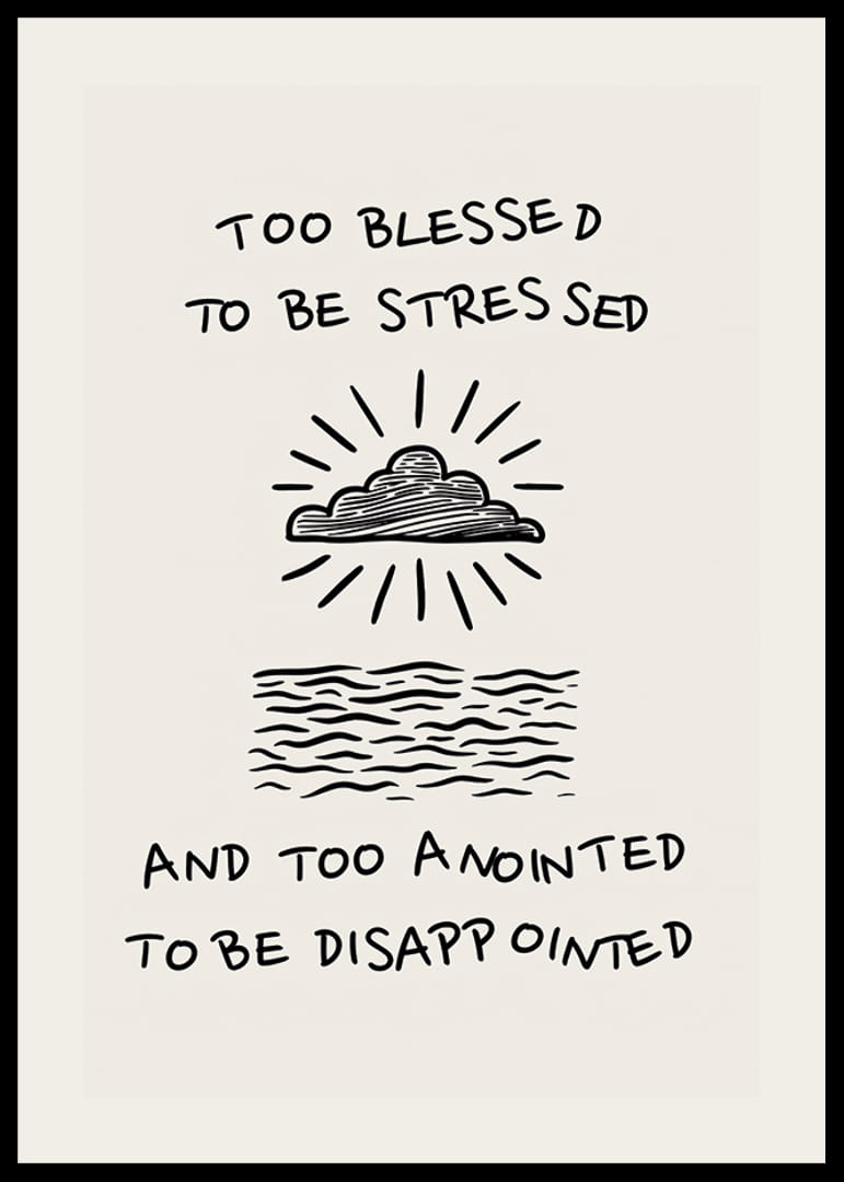 Cartaz inspirador com nuvens e mensagem de esperança-12