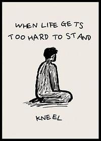 Simple illustration with a powerful message of strength and resilience-2