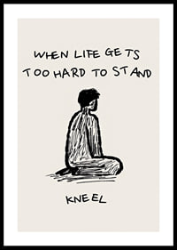 Simple illustration with a powerful message of strength and resilience-0
