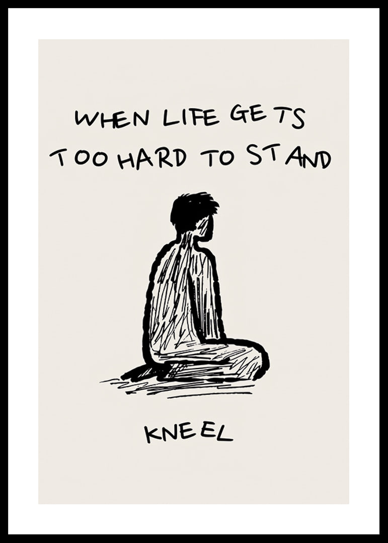 Simple illustration with a powerful message of strength and resilience-12