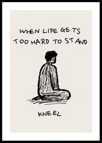 Simple illustration with a powerful message of strength and resilience-0