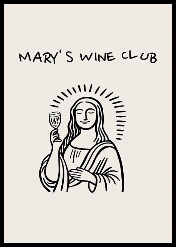 En helig skål med vin fångar både humor och tradition-12