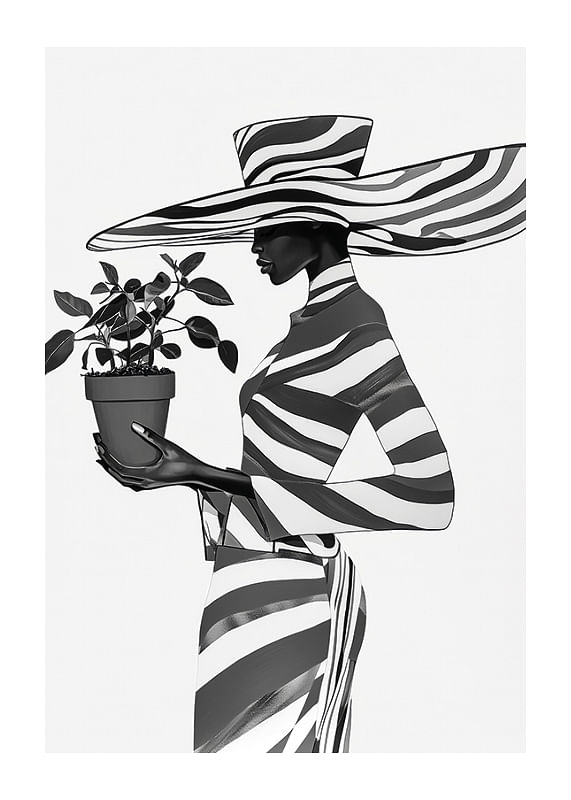 Poster Chic Contrast