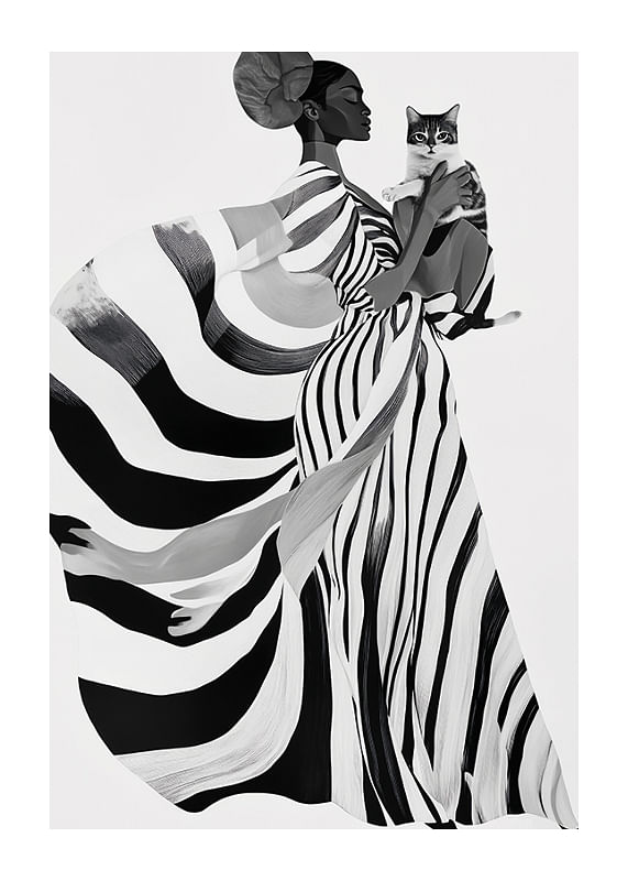 Poster Graceful Lines