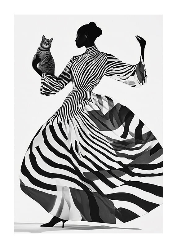 Poster Feline Ballet