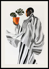 Întâlnire puternică între om și natură în stil elegant-2