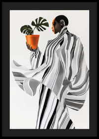 Întâlnire puternică între om și natură în stil elegant-4