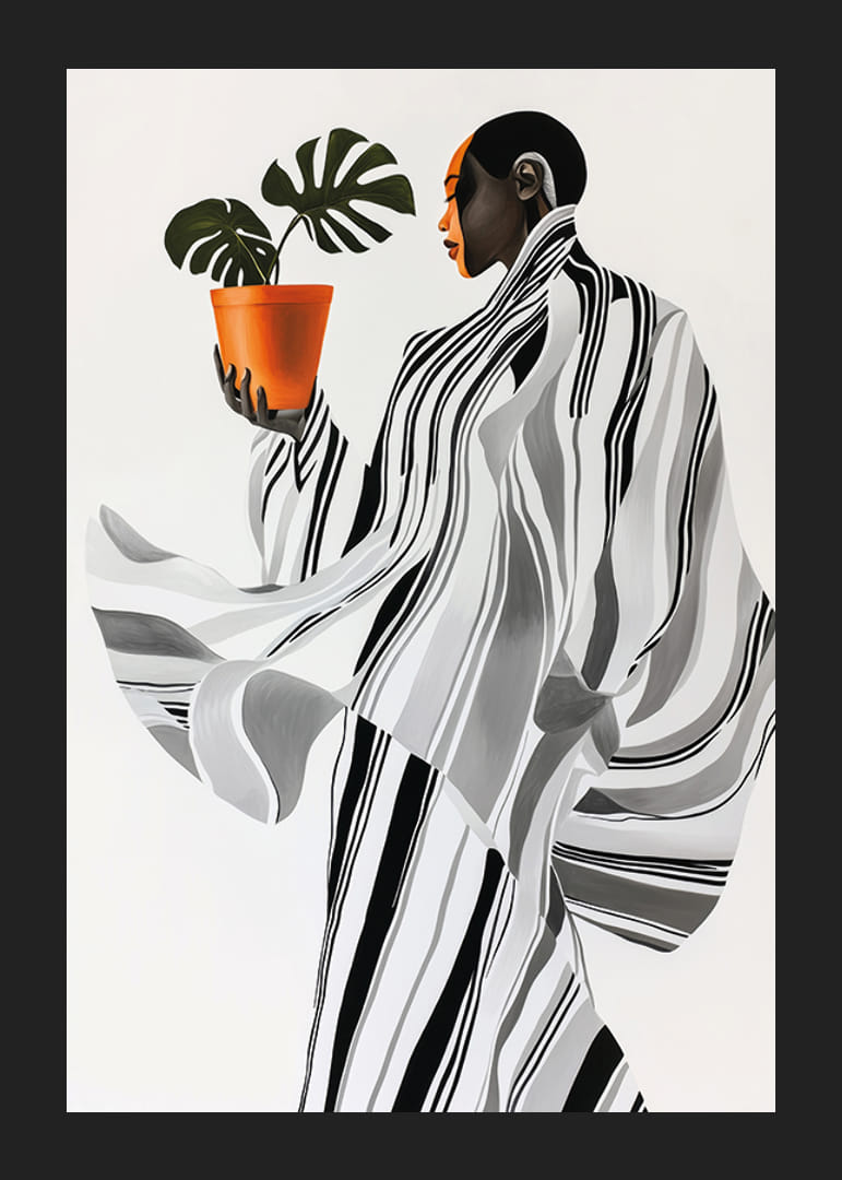 Întâlnire puternică între om și natură în stil elegant-12