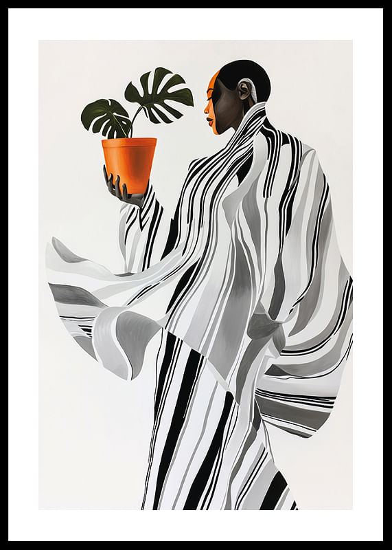 Krachtige ontmoeting tussen mens en natuur in elegante stijl-12