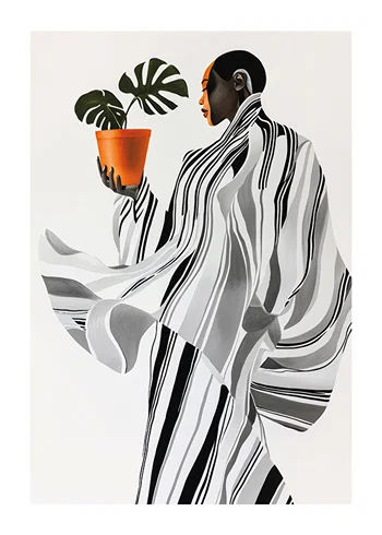 Poster Botanical Musa