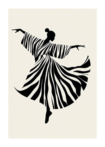 Poster Zebra Rhythm