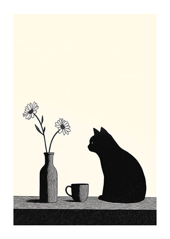 Poster Feline Focus