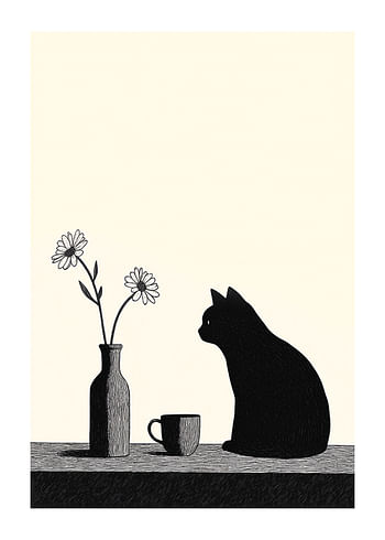 Poster Feline Focus