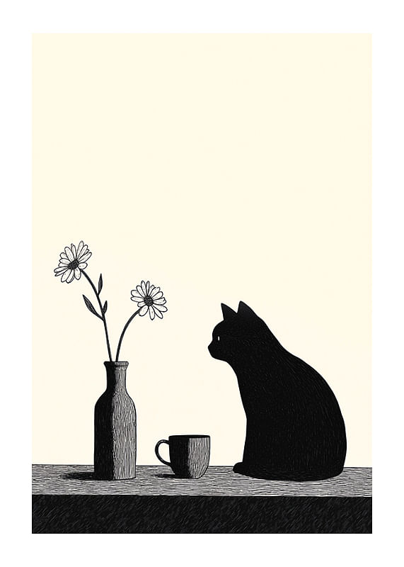 Poster Feline Focus