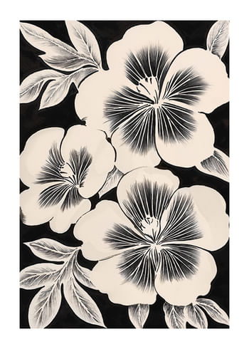 Affiche Silhouette Flora