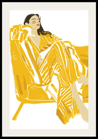 Escena tranquila y relajante en tonos dorados para la armonía.-2