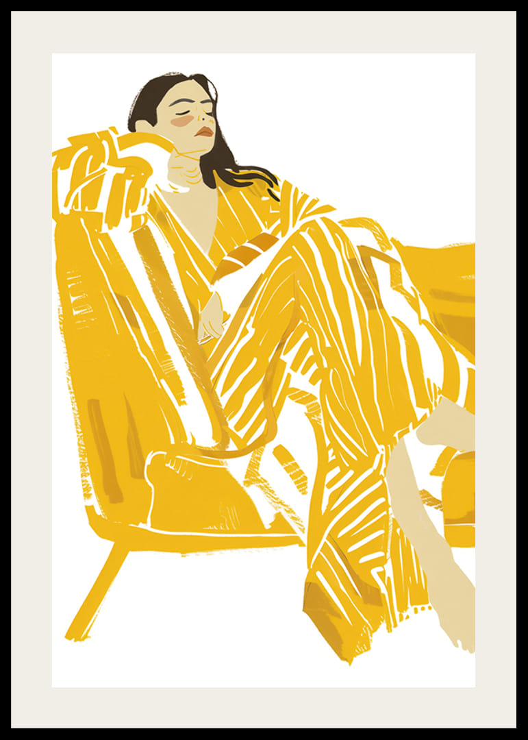 Escena tranquila y relajante en tonos dorados para la armonía.-12