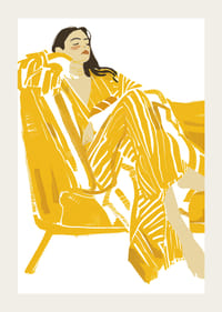 Escena tranquila y relajante en tonos dorados para la armonía.-3