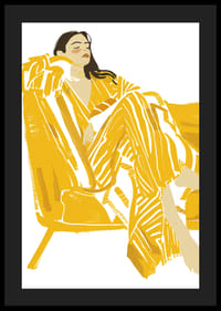 Escena tranquila y relajante en tonos dorados para la armonía.-4