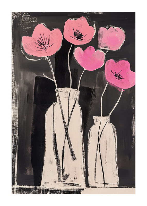 Poster Vivid Vase Harmony