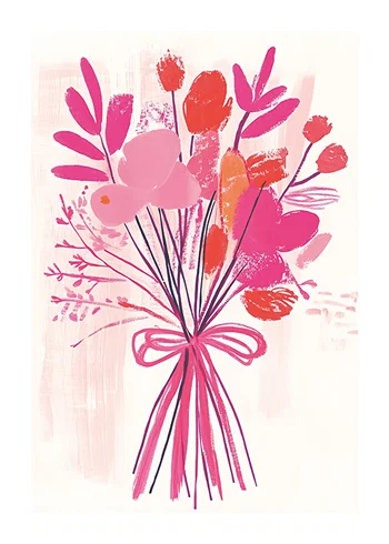 Poster Bouquet Of Joy