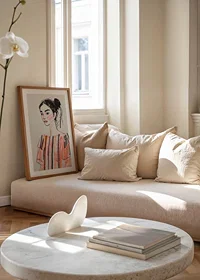 An elegant sketch captures timeless beauty and play of color-8