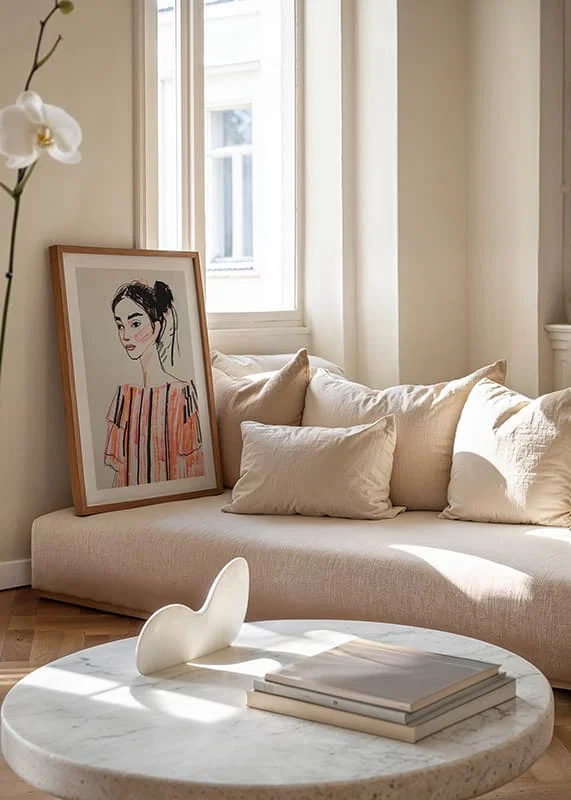 An elegant sketch captures timeless beauty and play of color-12