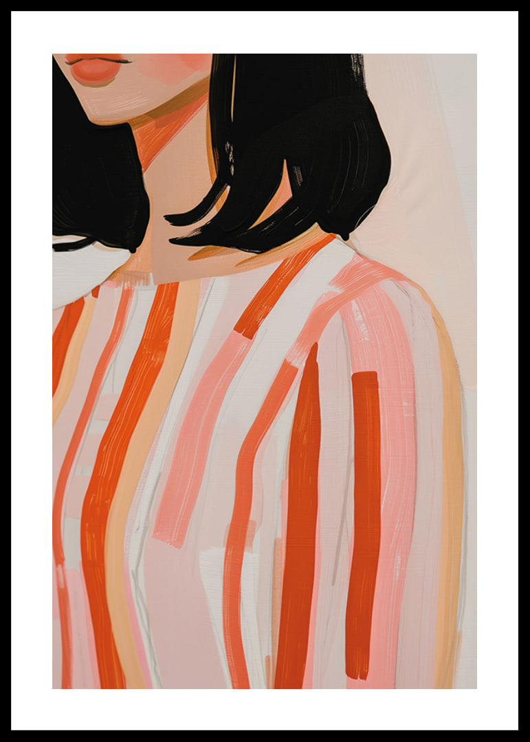 Vibrant colors and soft brushstrokes in an elegant balance-12