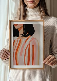 Vibrant colors and soft brushstrokes in an elegant balance-8