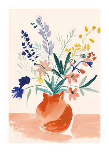 Poster Artful Blossoms