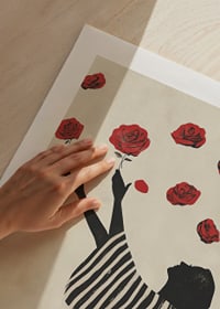 Een elegante dans met rozen legt momenten van schoonheid vast-9
