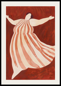 Une danse rêveuse en rouge et blanc capture la joie du moment-2