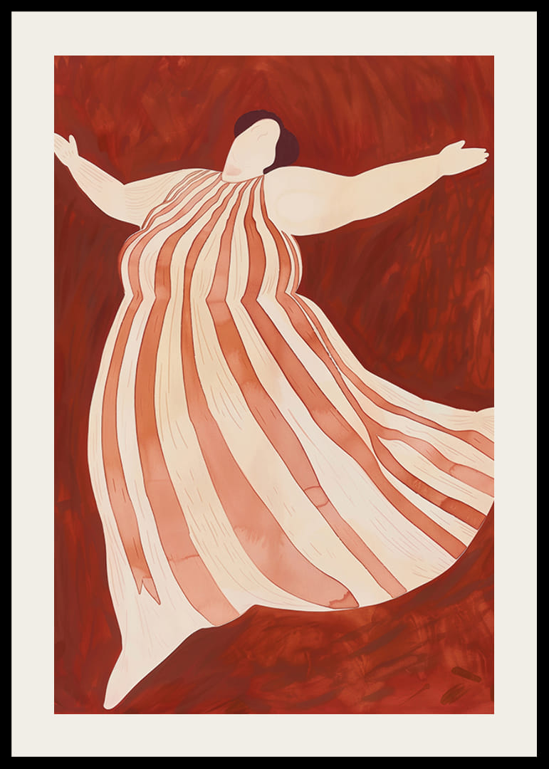 Une danse rêveuse en rouge et blanc capture la joie du moment-12