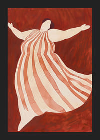 Une danse rêveuse en rouge et blanc capture la joie du moment-5