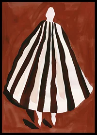 Stylish silhouette in warm tones that give space and mystery-6