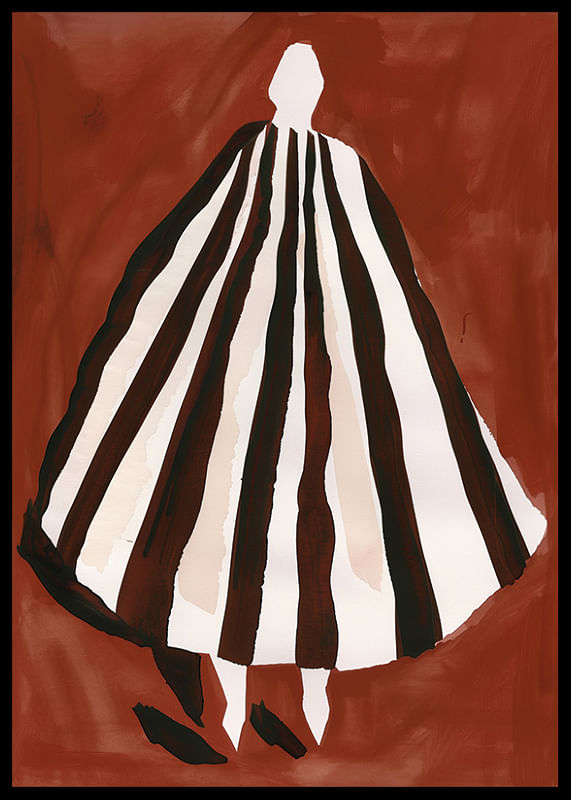 Stylish silhouette in warm tones that give space and mystery-12