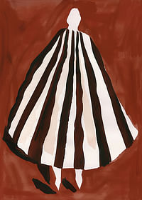 Stylish silhouette in warm tones that give space and mystery-3