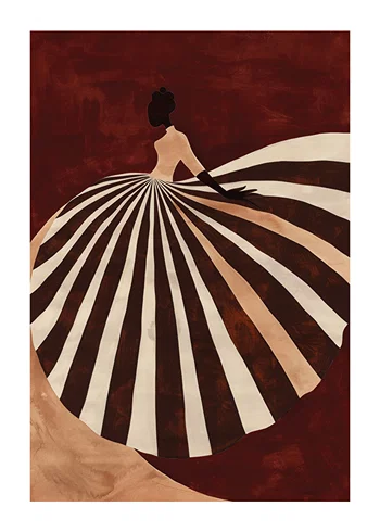 Poster Whirling Elegance