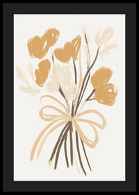 Mjuka penseldrag förmedlar blommornas skönhet och elegans-4