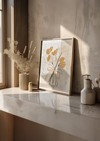 Pehmeät siveltimen vedot välittävät kukkien kauneutta ja eleganssia-8